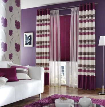 How Can You Decorate Your Living Room Beautifully With Purple?